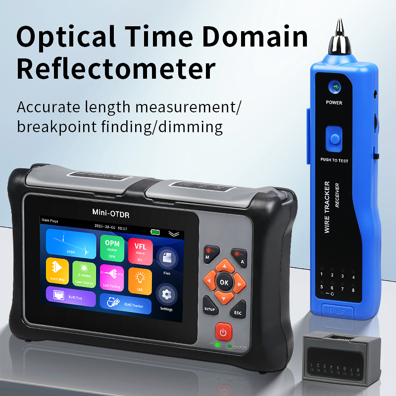 Optical Time Domain Reflectometer Otdr 1310 1550Nm - KP800 Optische Tijddomein Reflectometer Multifunctioneel Touchscreen