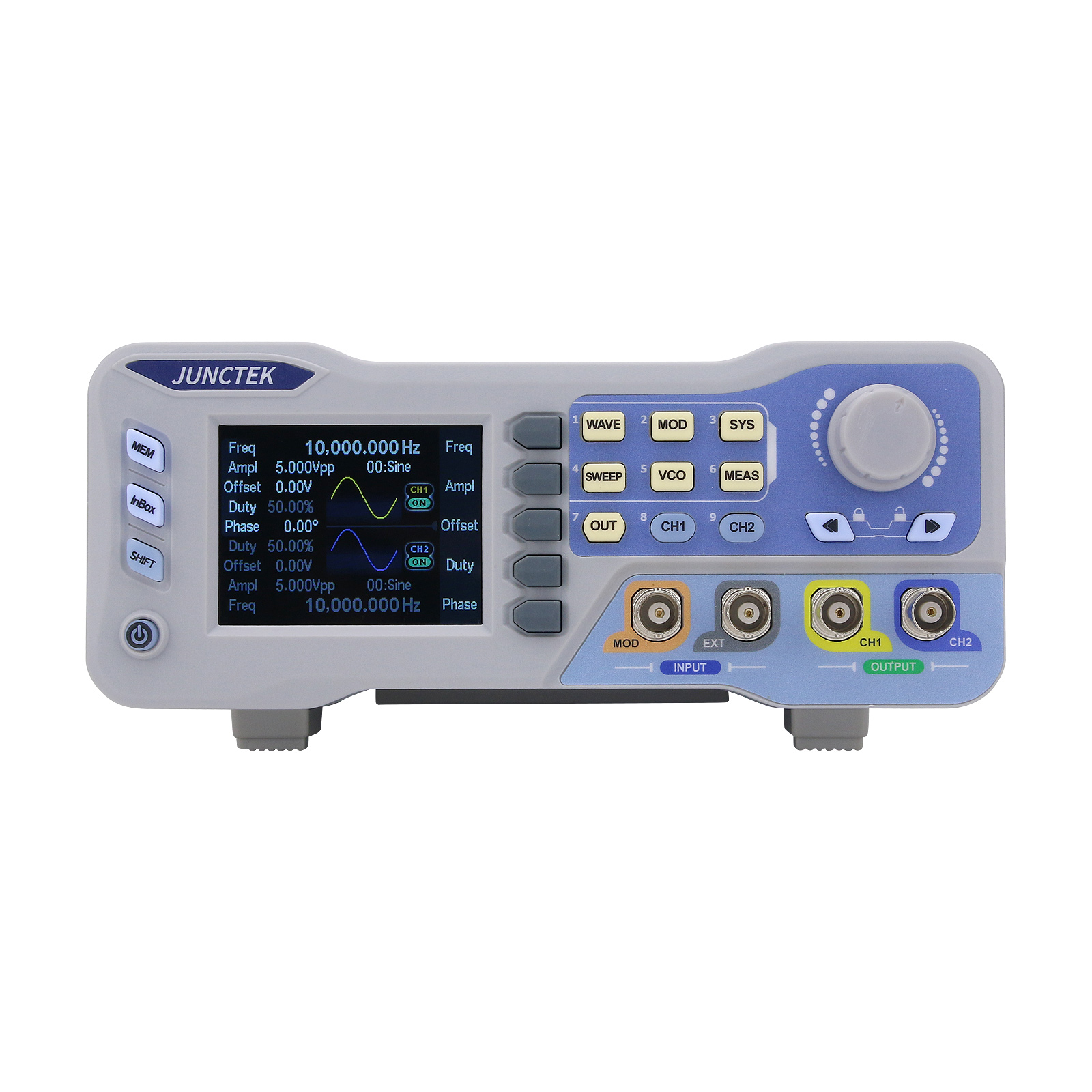 Dual Channel Arbitrary Waveform Function Generator 60Mhz - JDS8060 60MHz Dual Channel DDS-functie Signaalgenerator