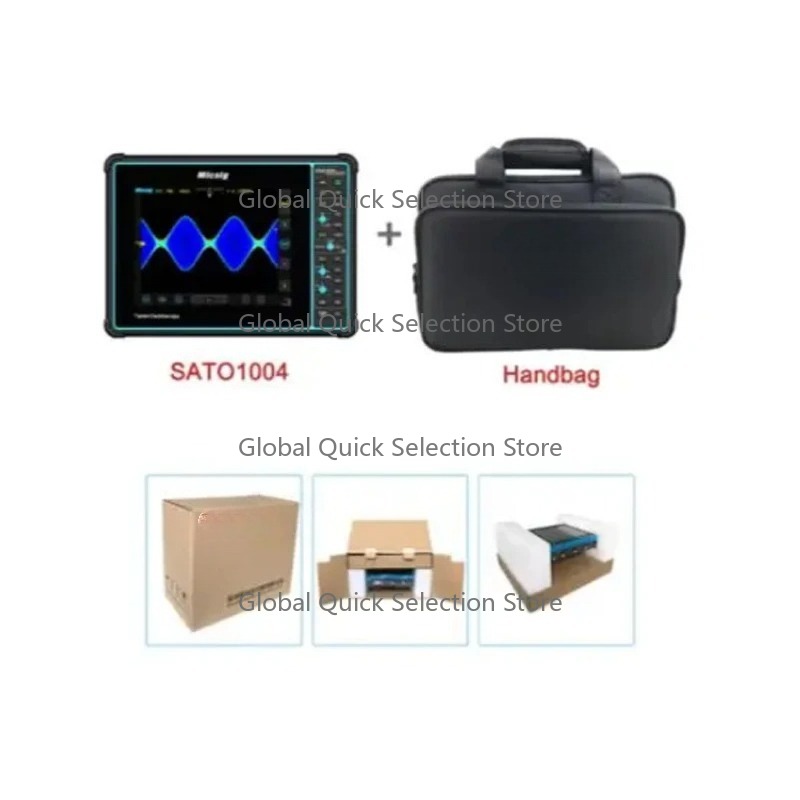 Handheld Tablet Oscilloscope Touchscreen 100Mhz - SATO1004 Micsig Automotive Tablet Oscilloscoop 8