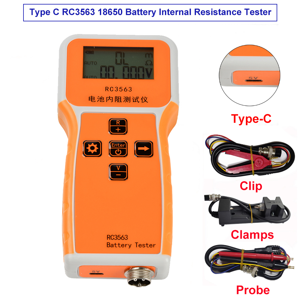 Battery Internal Resistance Tester Four Wire - Rc3563 18650 Batterij Spanning Interne Weerstand