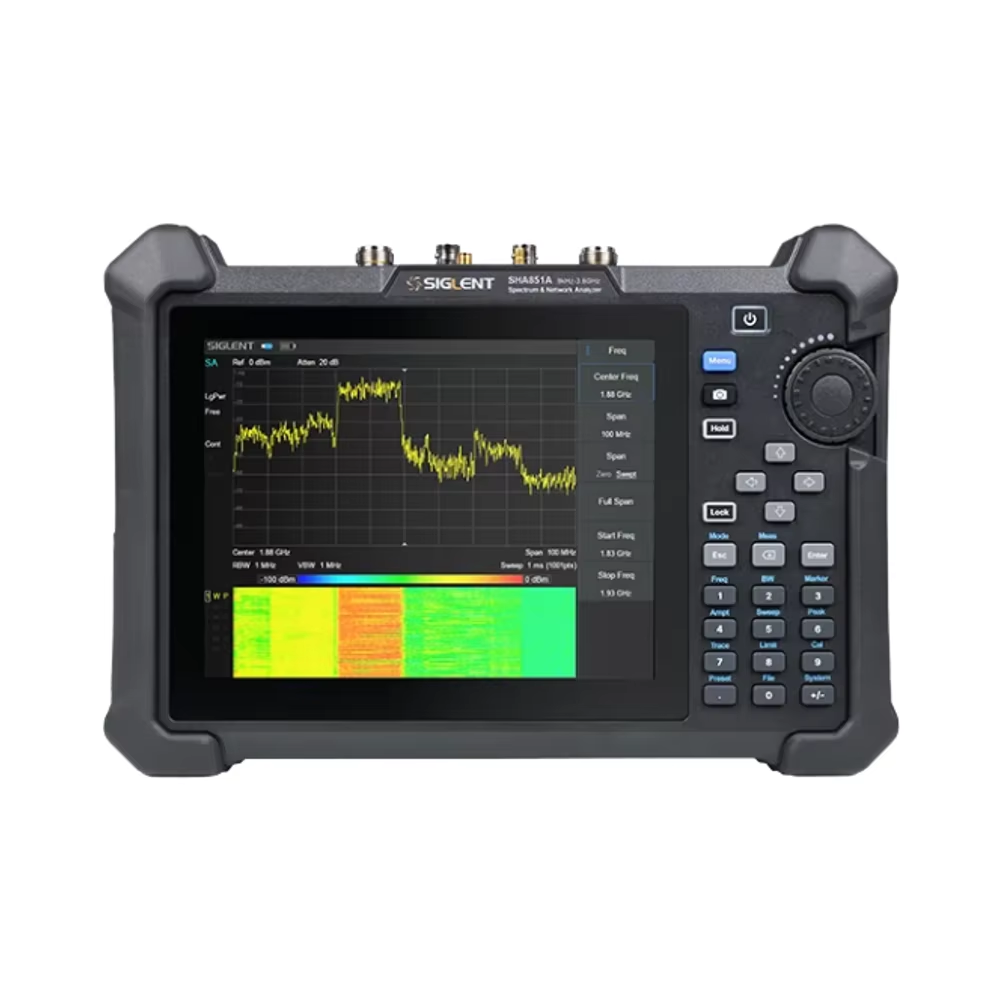 Spectrum Analyzer Tracking Generator 1.5Ghz - Siglent SHA851A spectrumanalysator met trackinggenerator 9kHz~1,5GHz