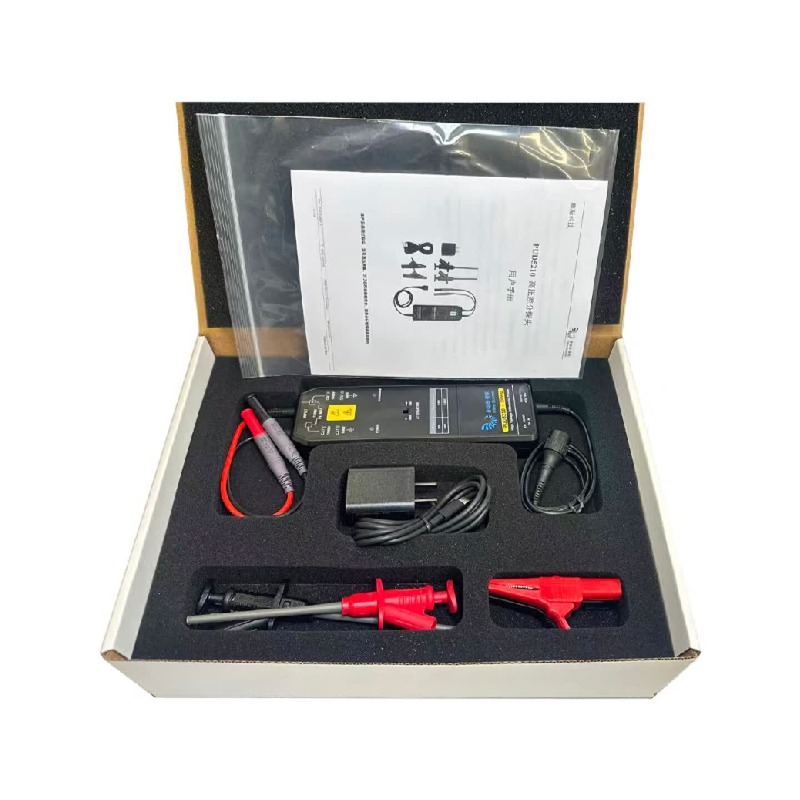 High Voltage Differential Probe 100Mhz 1300V - Hoogspanningsdifferentiële isolatieprobe PUD5210 100MHz/1300V Universele Economy