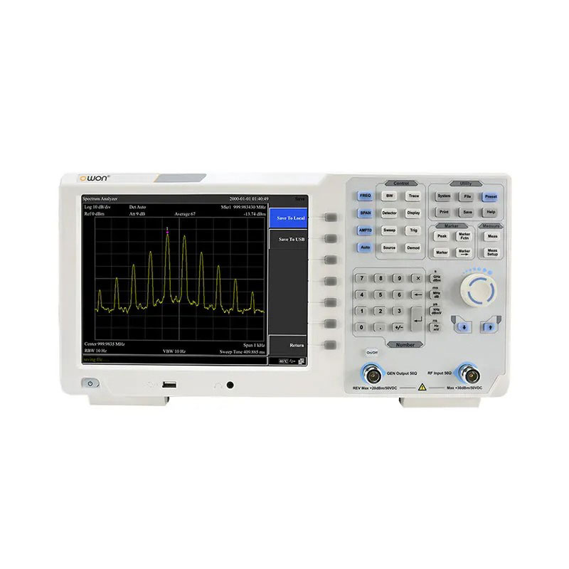 Spectrum Analyzer Tracking Generator 1.5Ghz - OWON XSA1015P-TG 9KHz-1,5GHz draagbare spectrumanalysator Trackinggeneratoranalysator