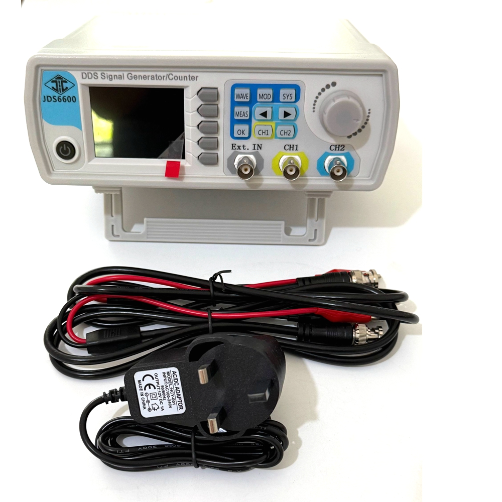 Dual Channel Arbitrary Waveform Function Generator 60Mhz - JDS6600 60MHz DDS Functie Signaalgenerator CNC