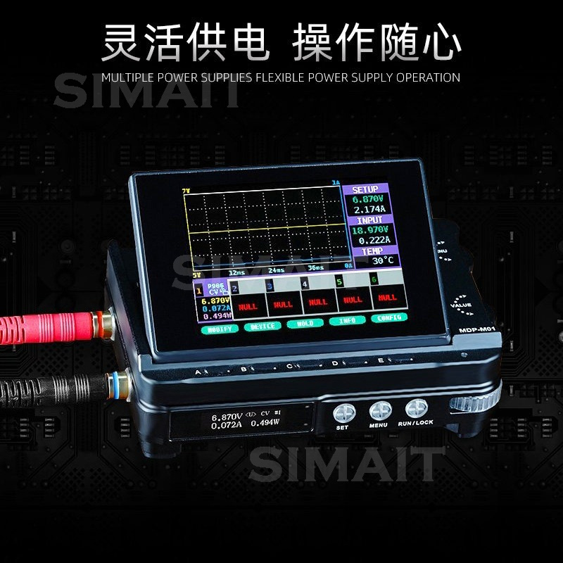 Programmable Linear Dc Power Supply 30V 10A - Miniware MDP-P906 Digitale Voeding Verstelbare 30V