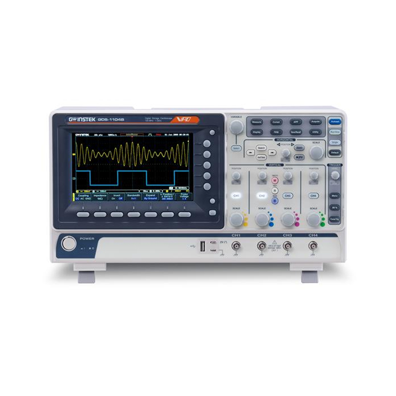 Digital Storage Oscilloscope 4 Channel 100Mhz - GDS-1104B 4-kanaals 100MHz draagbare digitale opslagoscilloscoop