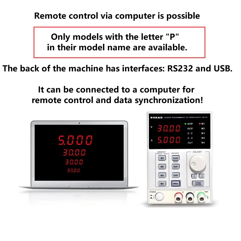 30V 60V 2A 3A 5A 10A Lineaire  - Programmable Linear Dc Power Supply 30V 10A recensie en prijs