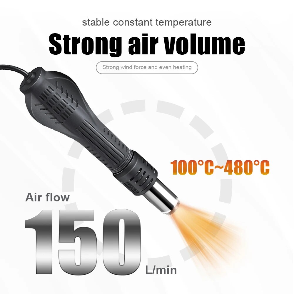 Jcd 8898 Soldeerstation 750W 2 - Smd Rework Station Hot Air Soldering 2 In 1 recensie en prijs