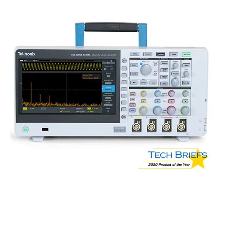 Tektronix TBS2000B-serie 100 M - Digital Storage Oscilloscope 4 Channel 100Mhz recensie en prijs