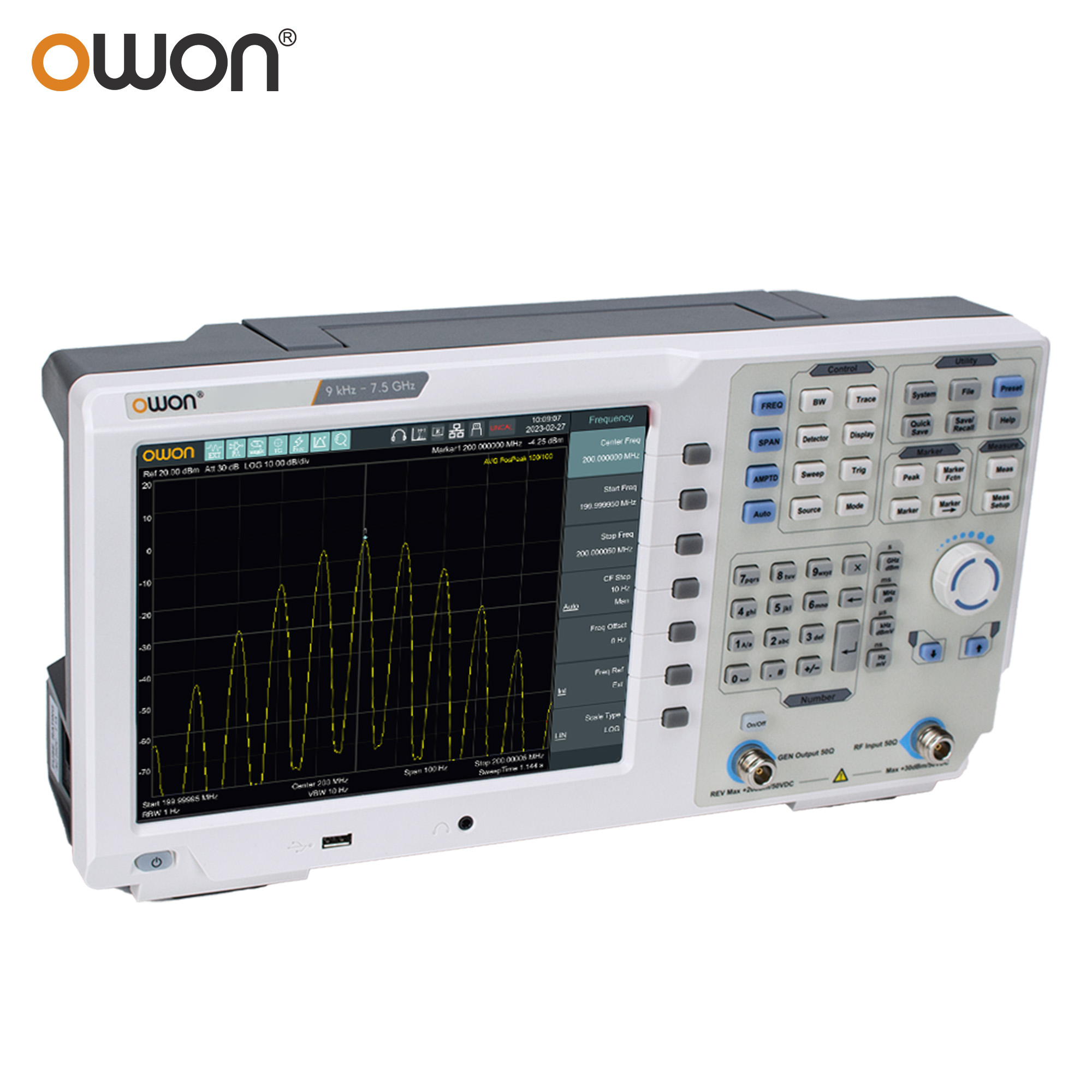 OWON XSA1015P - TG 9kHz - 1,5G - Spectrum Analyzer Tracking Generator 1.5Ghz recensie en prijs