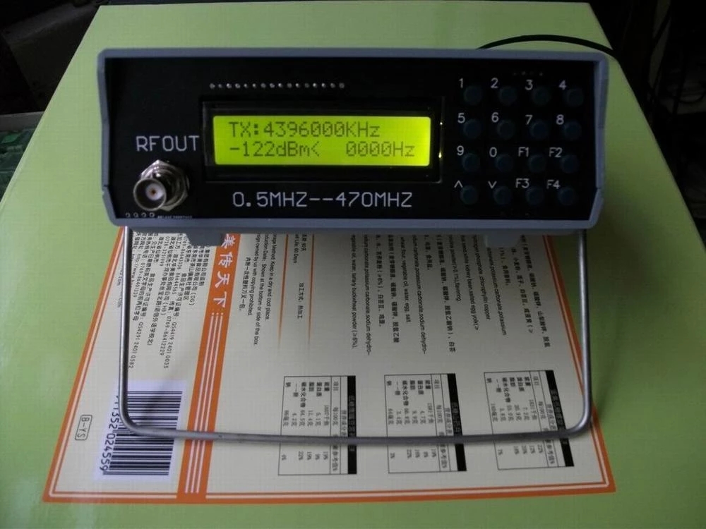 0.5Mhz-470Mhz RF Signaal Gener - Rf Signal Generator 0.5Mhz To 470Mhz recensie en prijs
