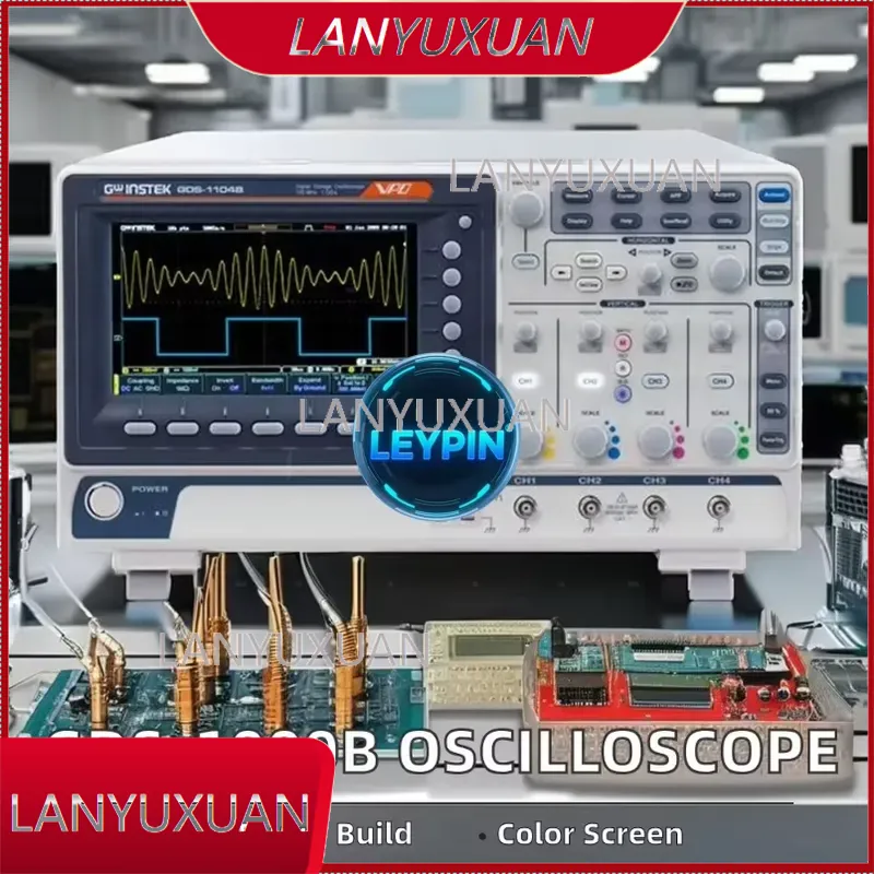 GWinstek GDS-1104B 4-kanaals 1 - Digital Storage Oscilloscope 4 Channel 100Mhz recensie en prijs