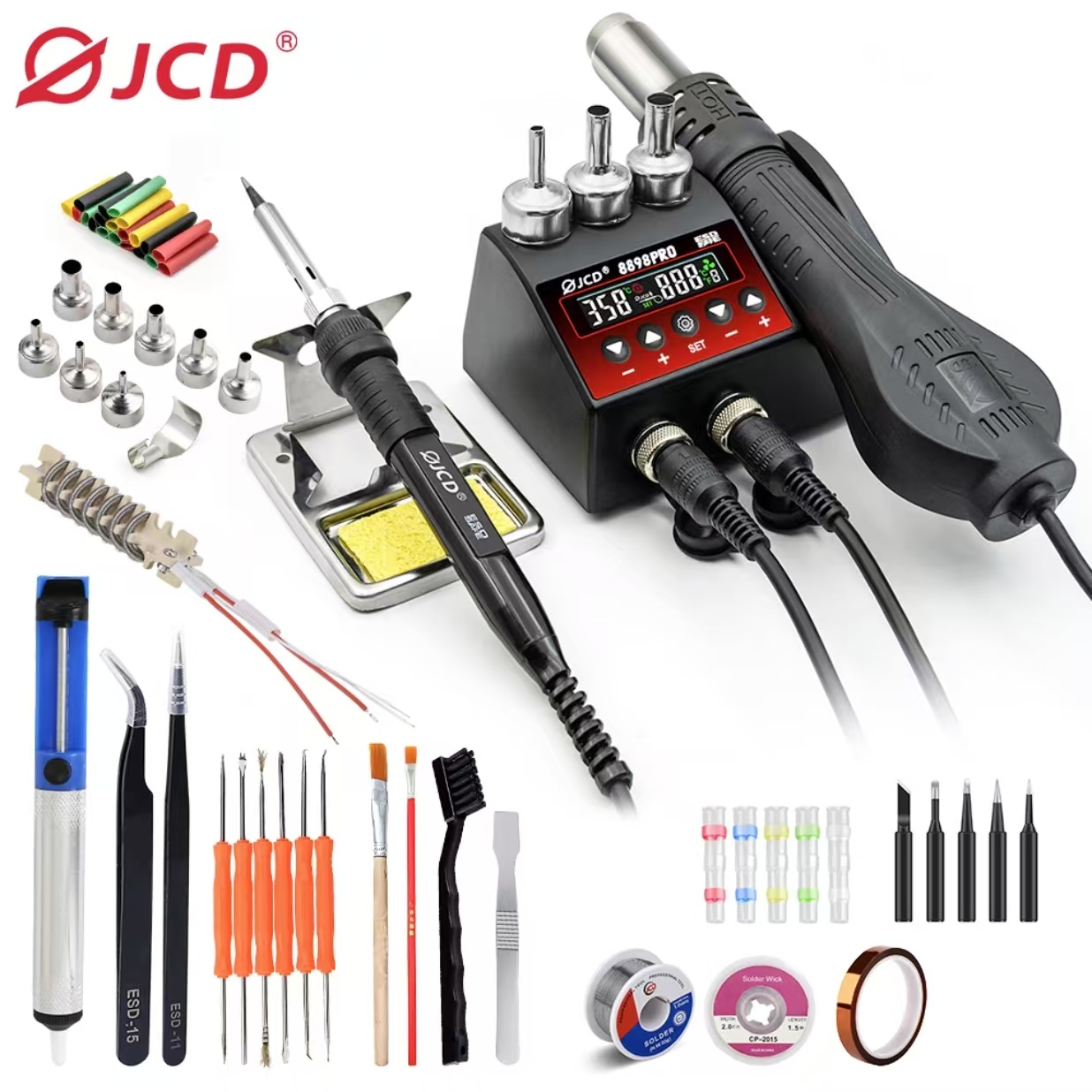 750W SMD Rework Soldeerstation - Smd Rework Station Hot Air Soldering 2 In 1 recensie en prijs