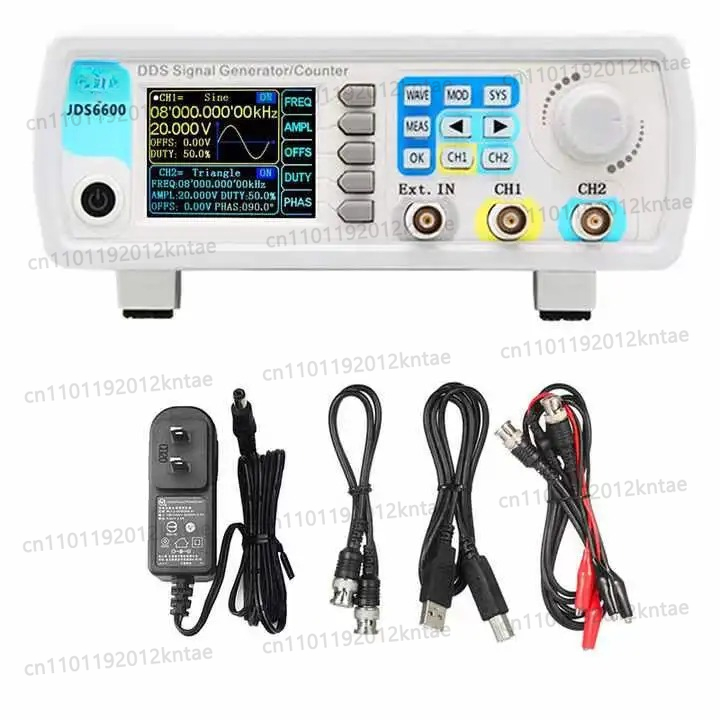 JDS6600 15/30/40/50/60MHz DDS  - Dual Channel Arbitrary Waveform Function Generator 60Mhz recensie en prijs