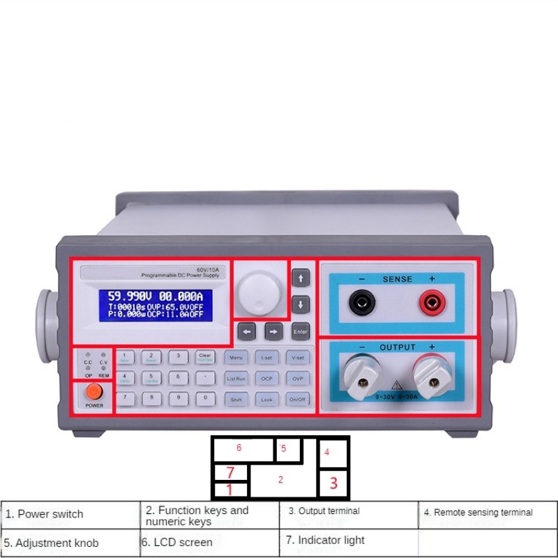 Laboratorium 30V 60V 150V 200V - Programmable Linear Dc Power Supply 30V 10A recensie en prijs