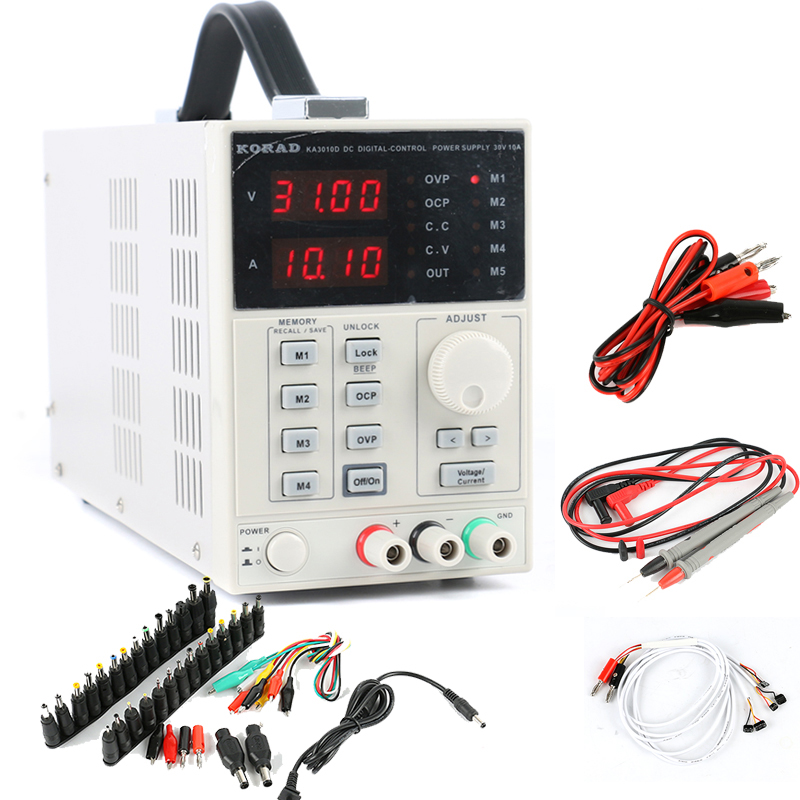 KORAD KA3010D Programmeerbare  - Programmable Linear Dc Power Supply 30V 10A recensie en prijs