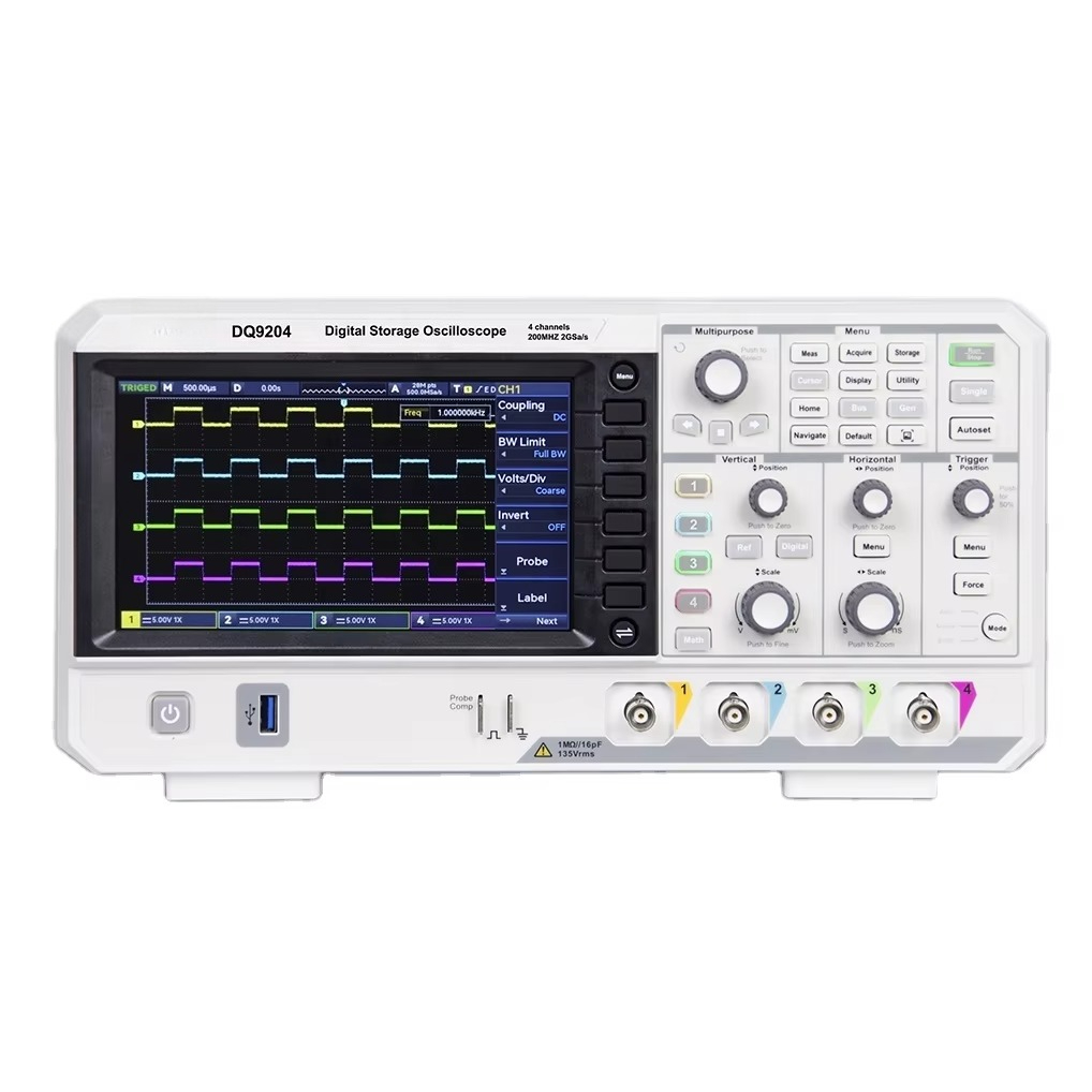 DQ9104 DQ9204 DIGITALE OPBERG- - Digital Storage Oscilloscope 4 Channel 100Mhz recensie en prijs