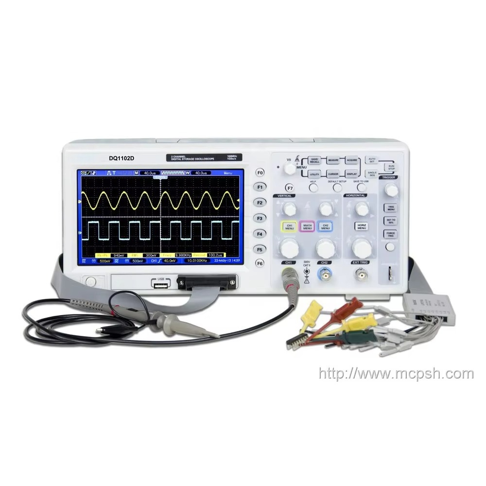 DQ9104 DQ9204 DIGITALE OPBERG- - Digital Storage Oscilloscope 4 Channel 100Mhz recensie en prijs