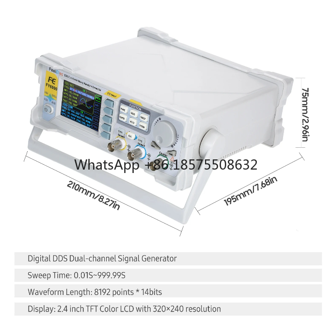 60 MHz Functie Signaalgenerato - Dual Channel Arbitrary Waveform Function Generator 60Mhz recensie en prijs