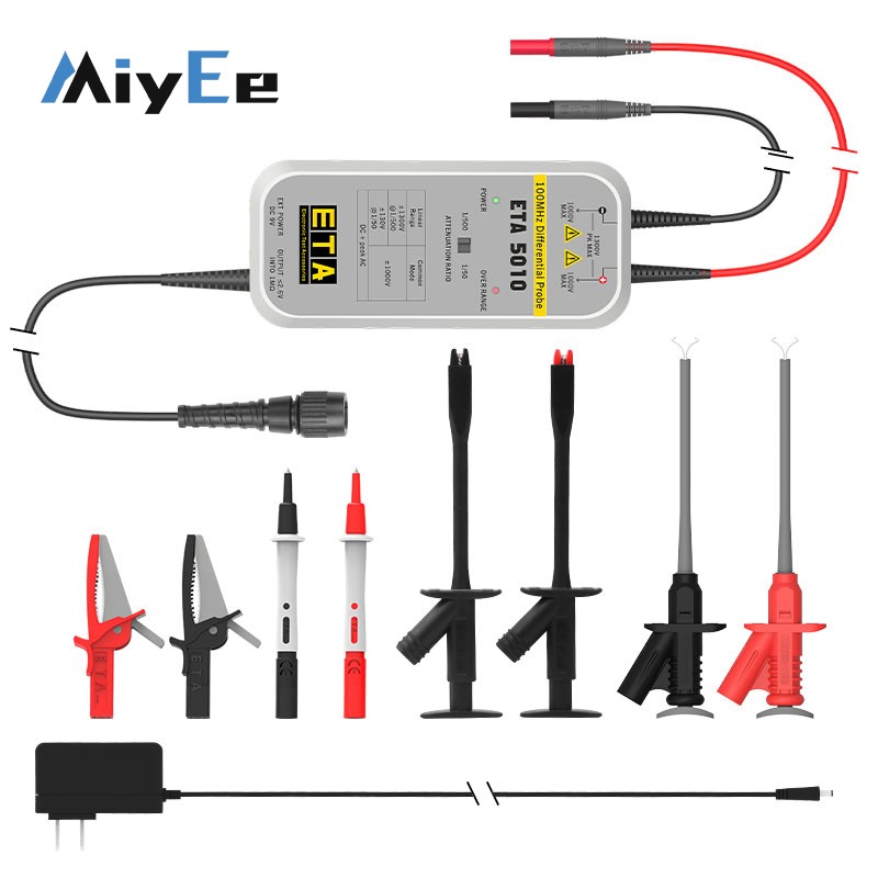 Miyee ETA5002/ETA5010/ETA5026  - High Voltage Differential Probe 100Mhz 1300V recensie en prijs