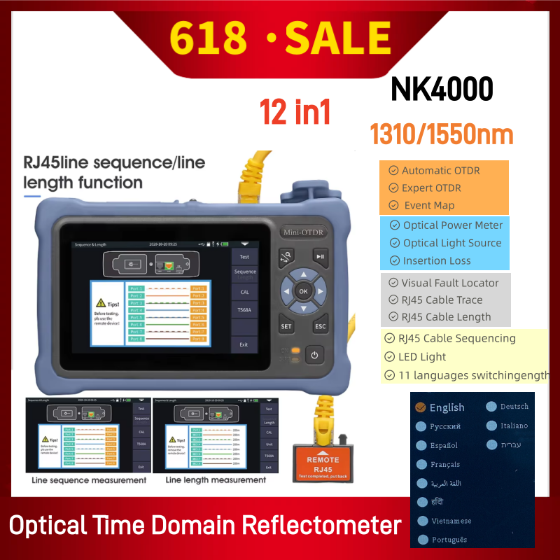 MINI OTDR 1310/1550nm 26/24dB  - Optical Time Domain Reflectometer Otdr 1310 1550Nm recensie en prijs