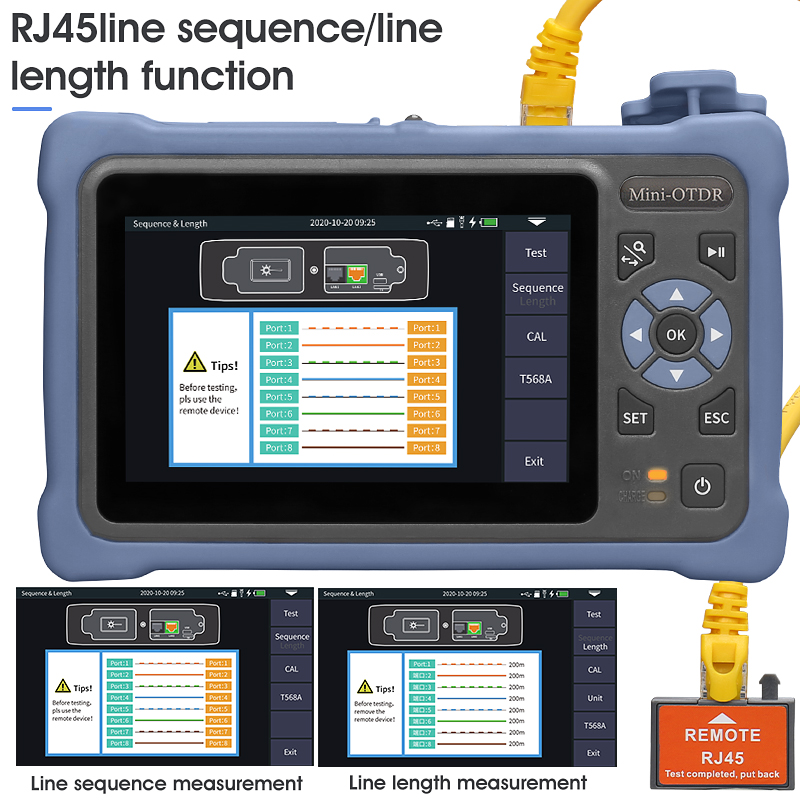 MINI OTDR 1310/1550nm 26/24dB  - Optical Time Domain Reflectometer Otdr 1310 1550Nm recensie en prijs