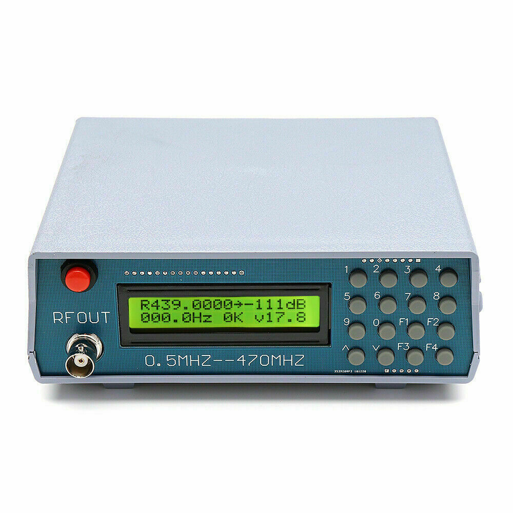 0,5 MHz-470 MHz RF-signaalgene - Rf Signal Generator 0.5Mhz To 470Mhz recensie en prijs