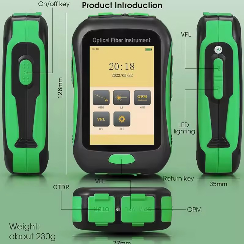 1310/1550nm Handheld Multifunc - Optical Time Domain Reflectometer Otdr 1310 1550Nm recensie en prijs