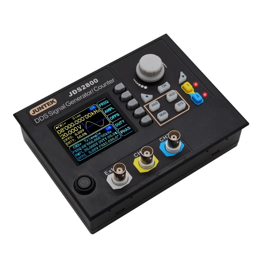 JDS2800-15M 60MHz DDS Functie  - Dual Channel Arbitrary Waveform Function Generator 60Mhz recensie en prijs