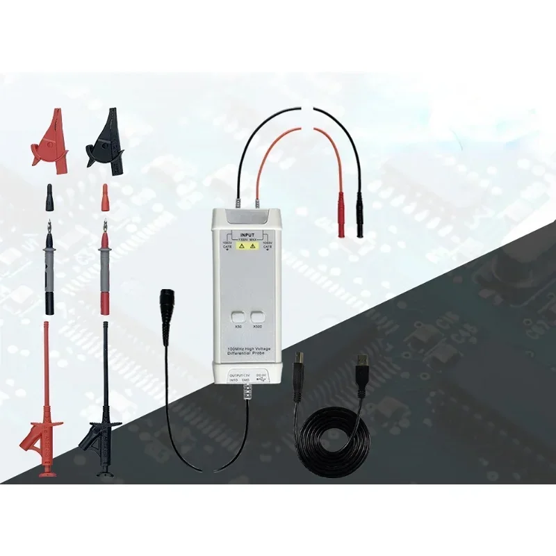 Nieuwe Oscilloscoop 1300V 100M - High Voltage Differential Probe 100Mhz 1300V recensie en prijs
