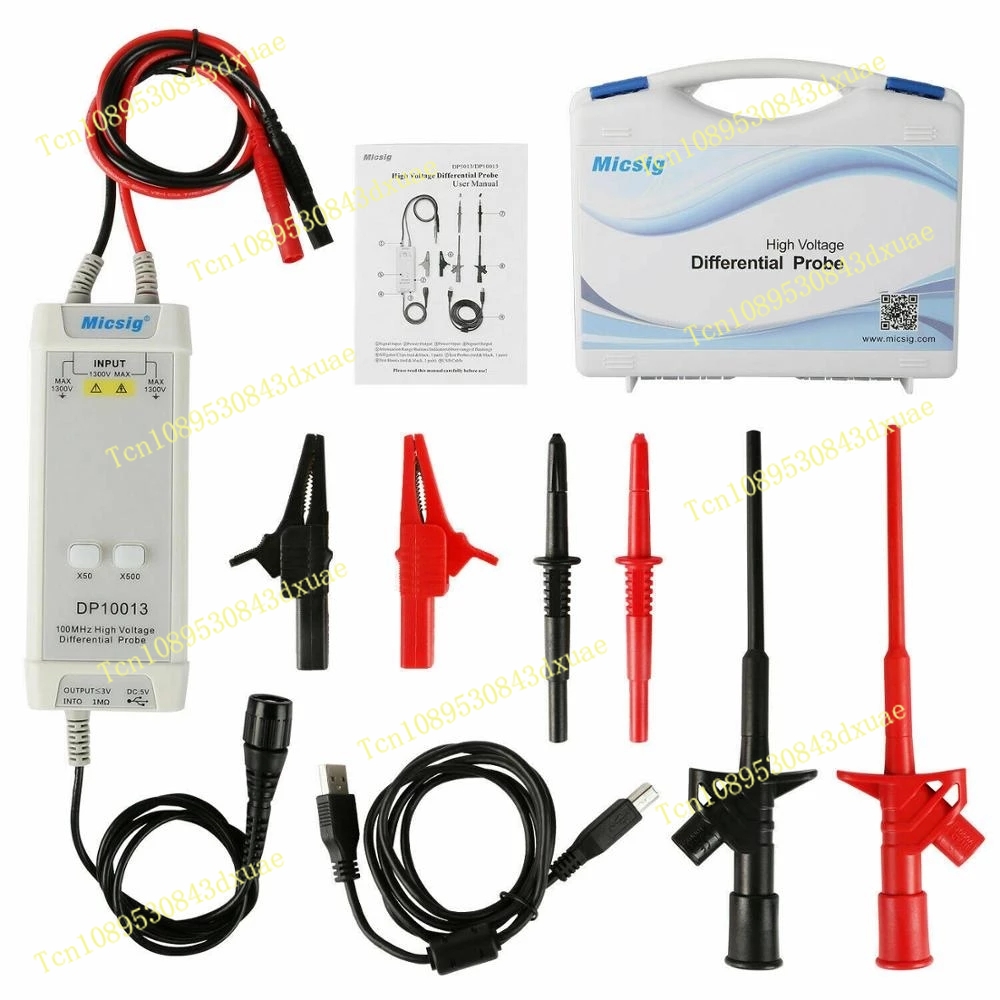 2025Micsig Oscilloscoop 1300V  - High Voltage Differential Probe 100Mhz 1300V recensie en prijs