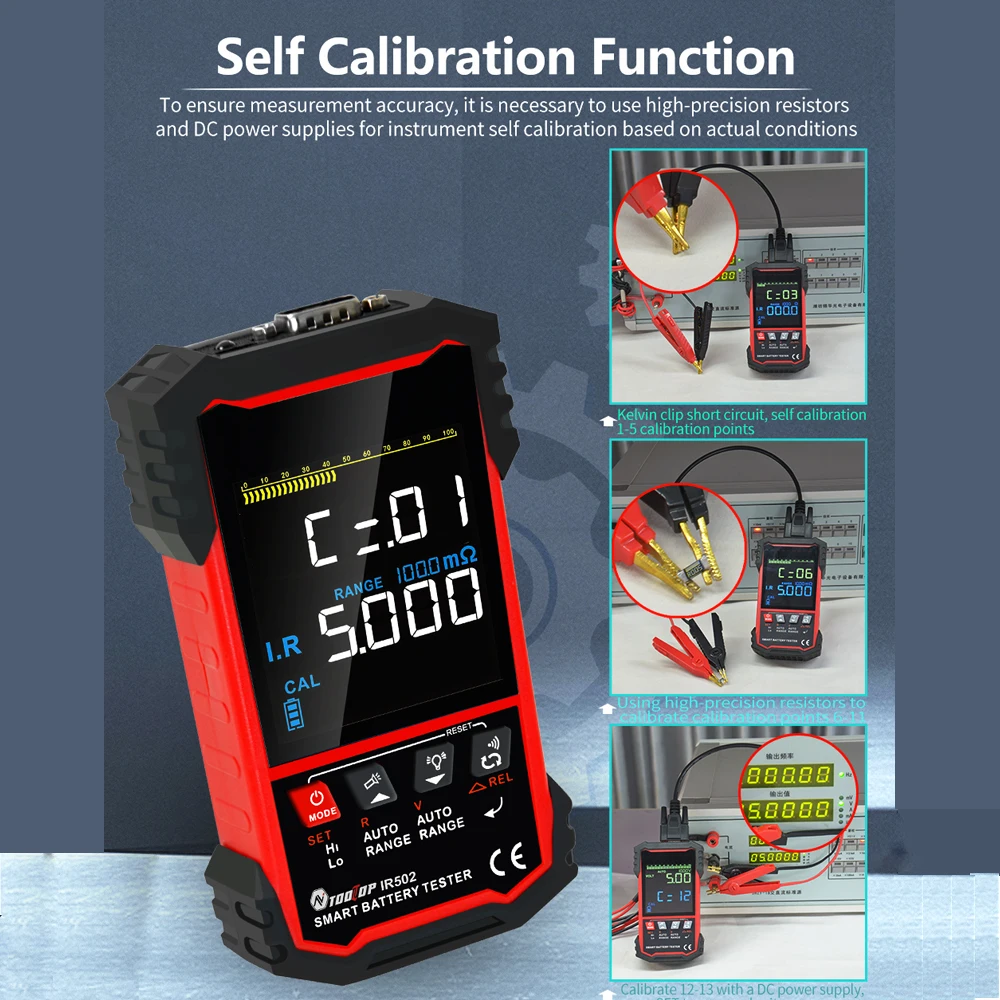 Tooltop ± 120V Interne Weersta - Battery Internal Resistance Tester Four Wire recensie en prijs