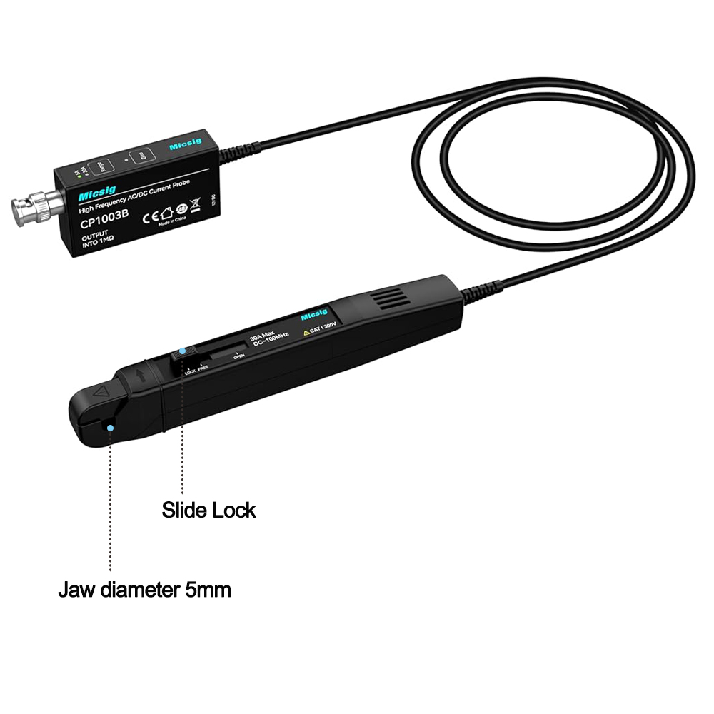 Micsig Hoge Frequentie AC/DC S - Current Probe Ac Dc 50Mhz Oscilloscope recensie en prijs