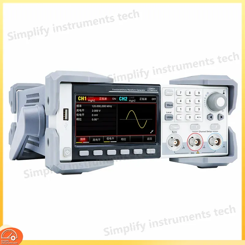 Hoge Precisie Willekeurige Gol - Dual Channel Arbitrary Waveform Function Generator 60Mhz recensie en prijs