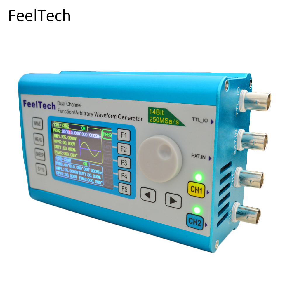 FY6300 250MSa Functie Willekeu - Dual Channel Arbitrary Waveform Function Generator 60Mhz recensie en prijs