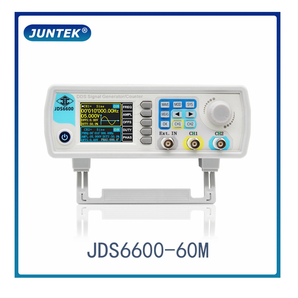 JDS6600 60MHz DDS Functie Sign - Dual Channel Arbitrary Waveform Function Generator 60Mhz recensie en prijs