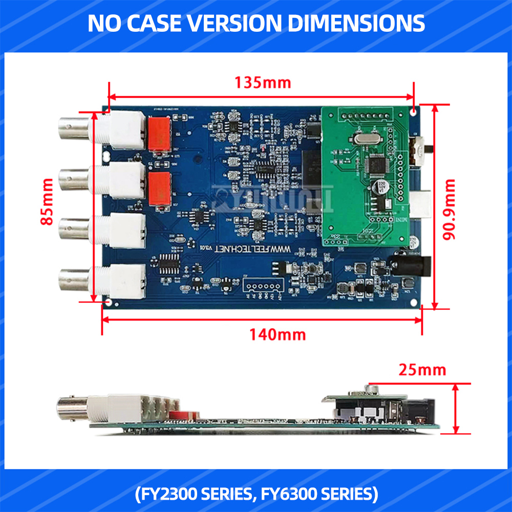 FY6300 FY2300 Dual Channel DDS - Dual Channel Arbitrary Waveform Function Generator 60Mhz recensie en prijs
