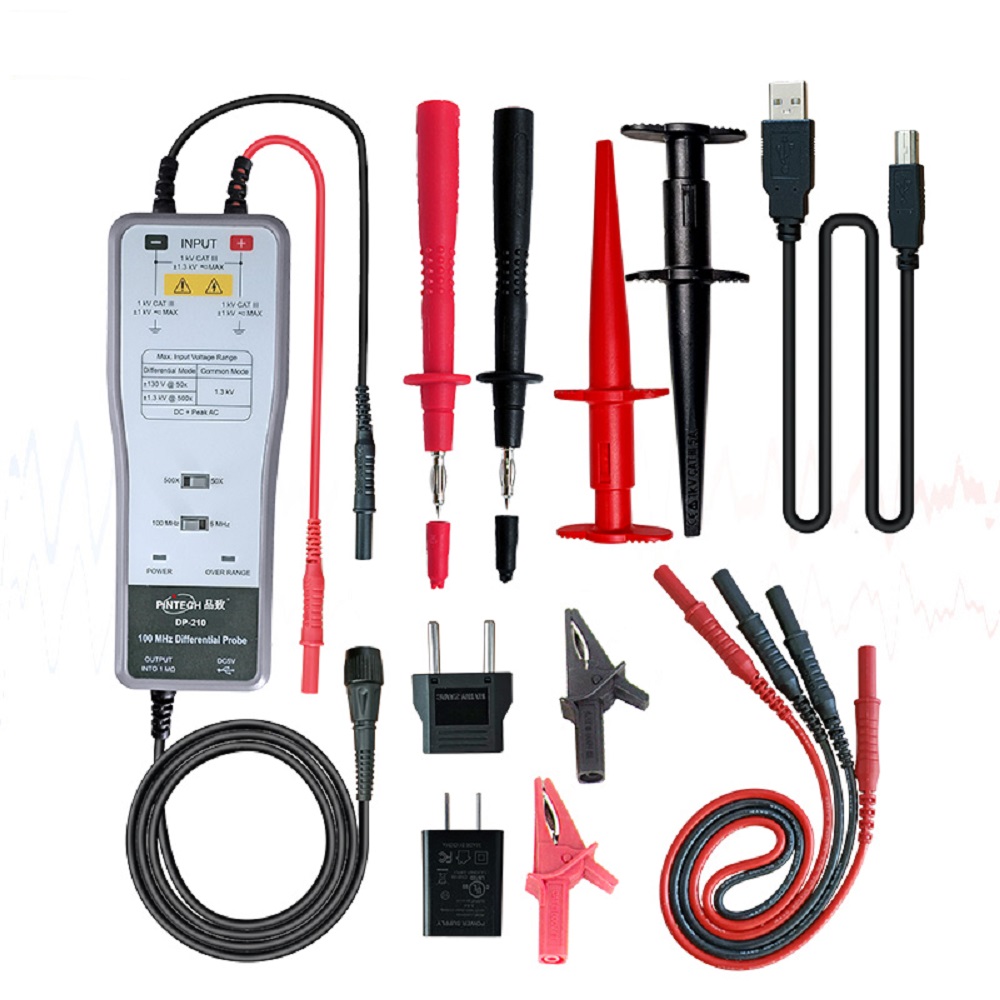 PINTECH DP-210 Hoogspanningsdi - High Voltage Differential Probe 100Mhz 1300V recensie en prijs