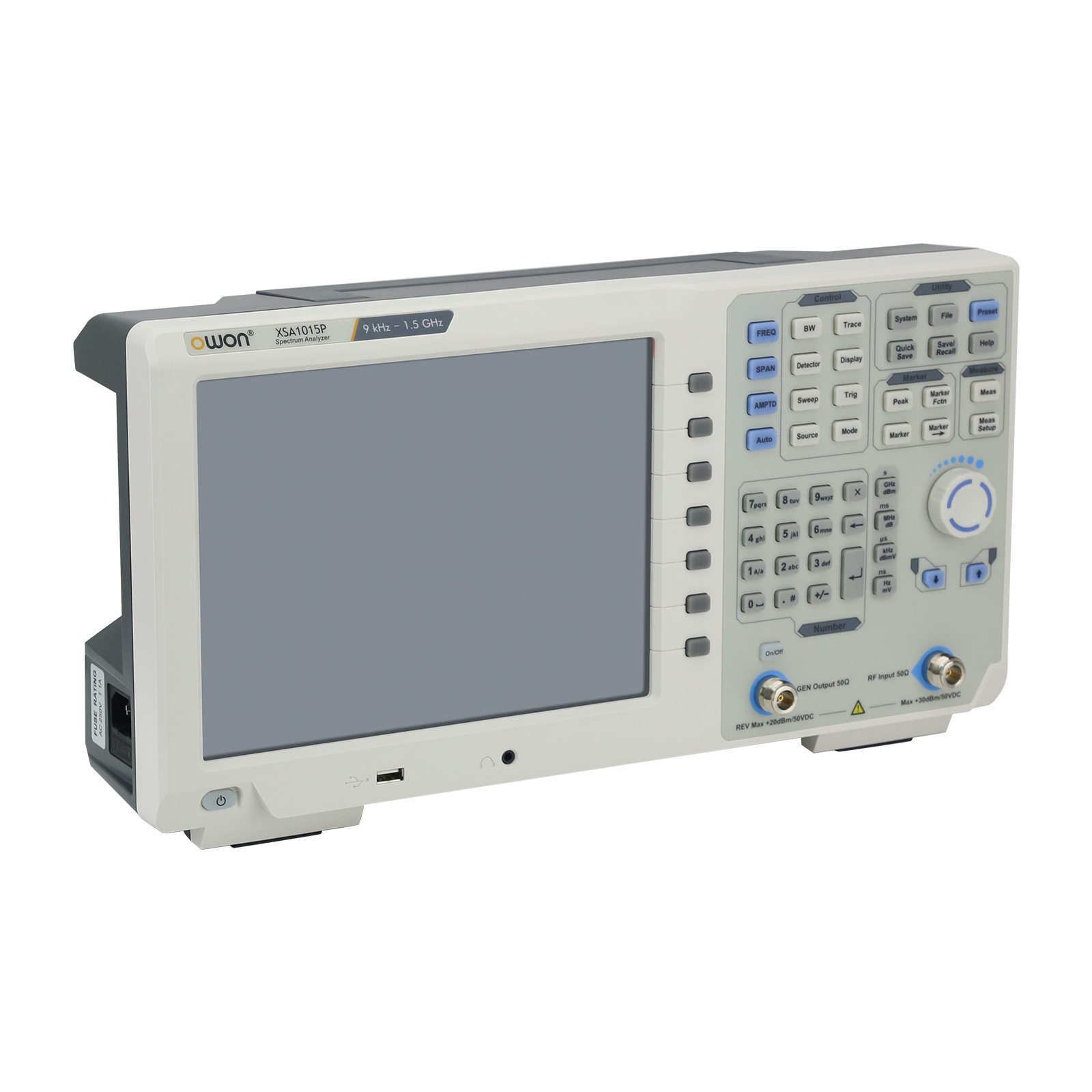 OWON XSA1015P-TG XSA1032P-TG S - Spectrum Analyzer Tracking Generator 1.5Ghz recensie en prijs