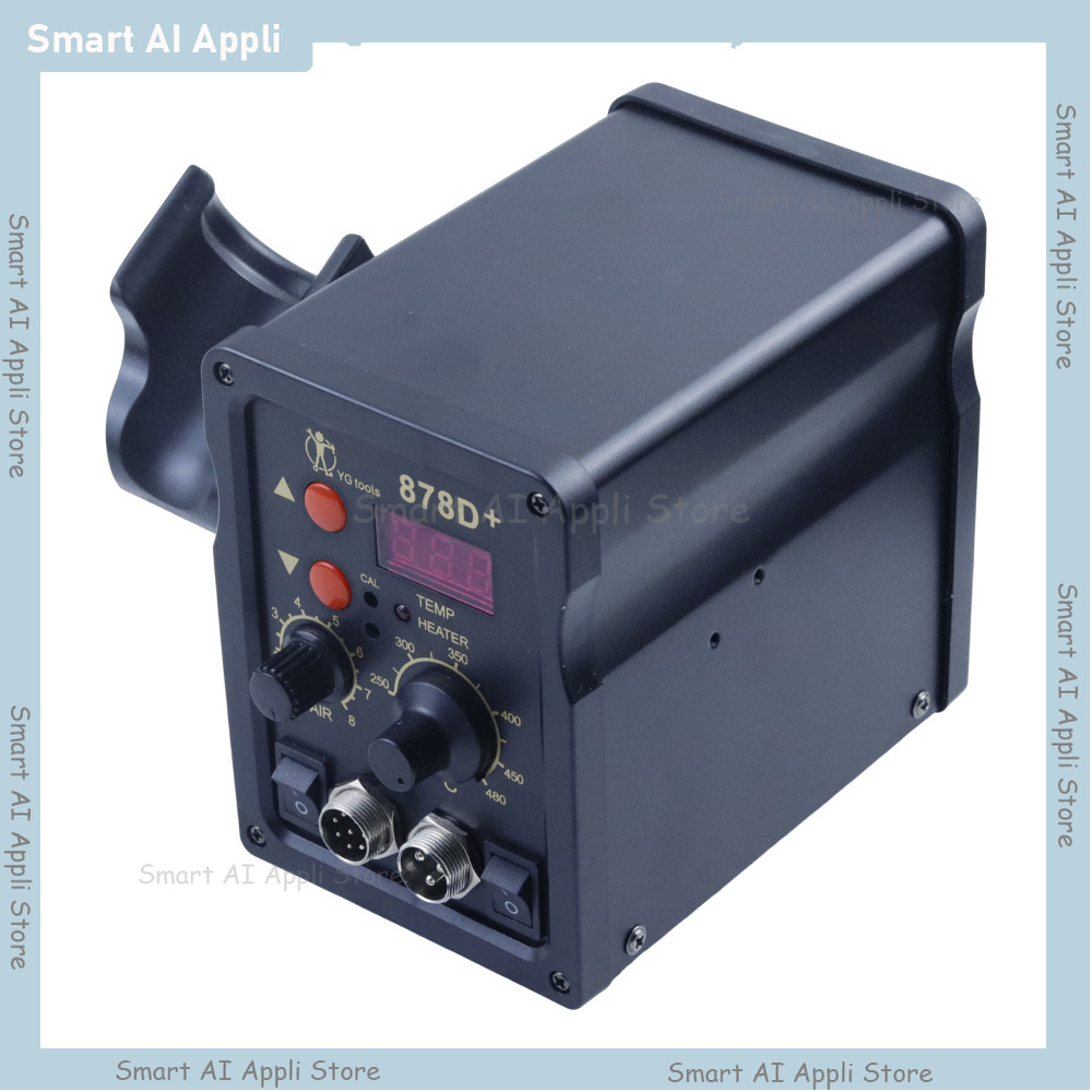 2-in-1 soldeerstation met LCD  - Smd Rework Station Hot Air Soldering 2 In 1 recensie en prijs