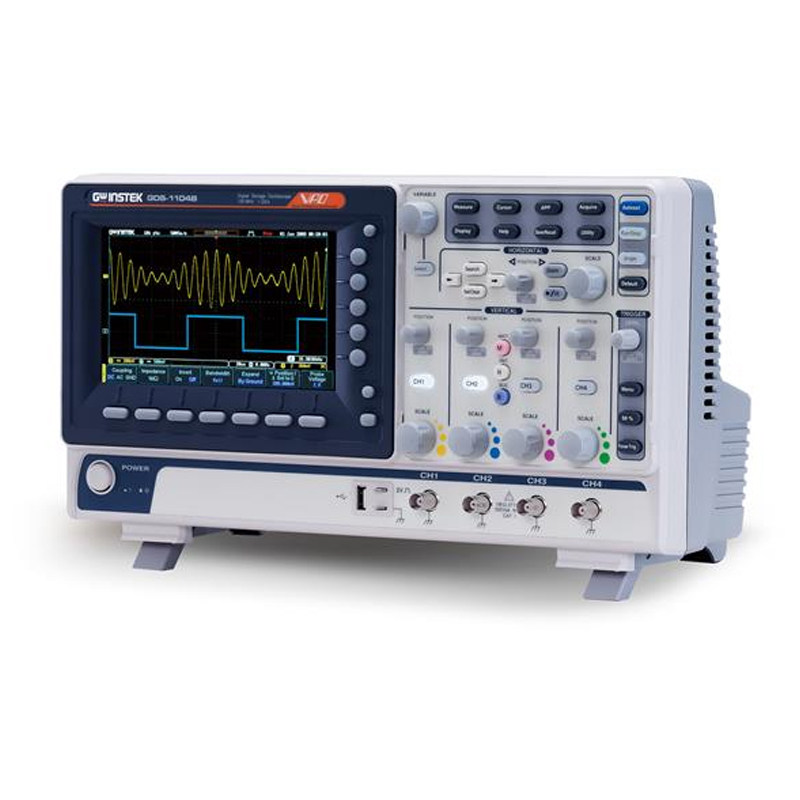 GDS-1104B 4-kanaals 100MHz dra - Digital Storage Oscilloscope 4 Channel 100Mhz recensie en prijs